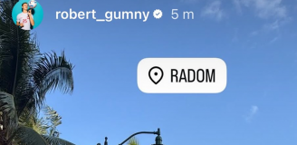 Taką storkę z ''RADOMIA'' dodał na swój profil Robert Gumny xD